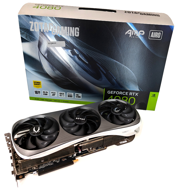 ZOTAC RTX 4080 AMP Extreme AIRO im Test