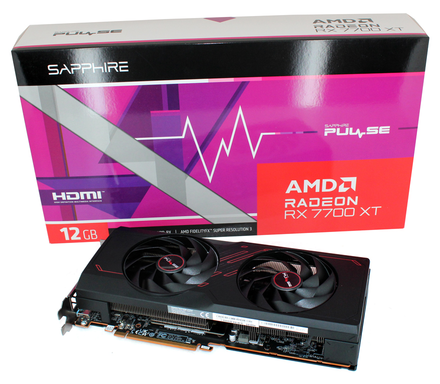 Sapphire PURE und PULSE RX 7700 XT im Test