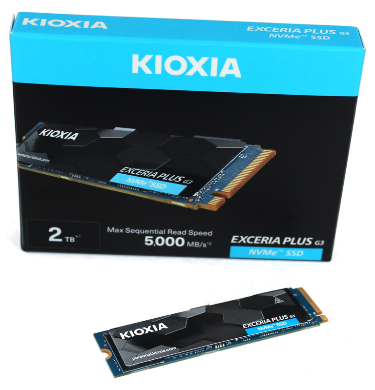 KIOXIA EXCERIA PLUS G3 mit 2 TB im Test