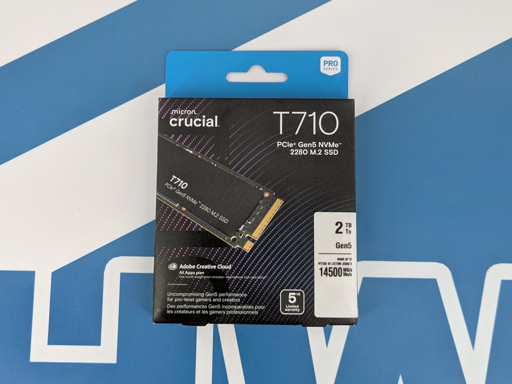 Crucial T710 SSD mit 2 TB im Test.